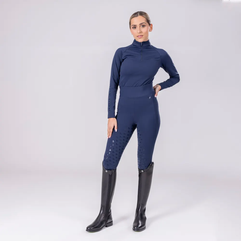 Aubrion Eltar Riding Tights - Navy-2