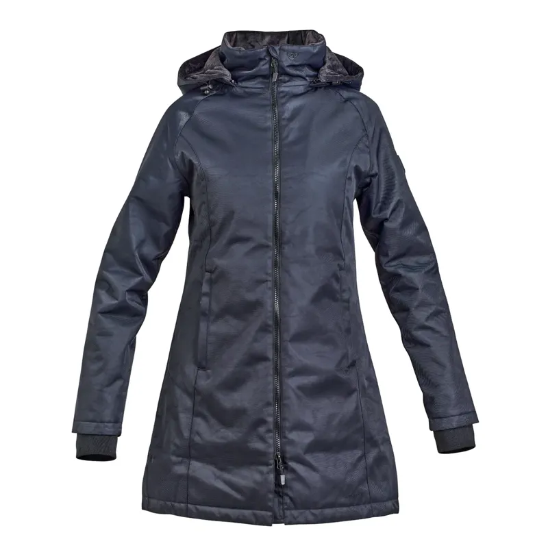 Aubrion Halcyon Mid Length Coat - Charcoal