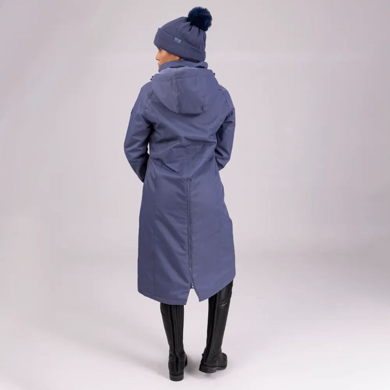 Aubrion Halcyon Long Coat - Blue-4