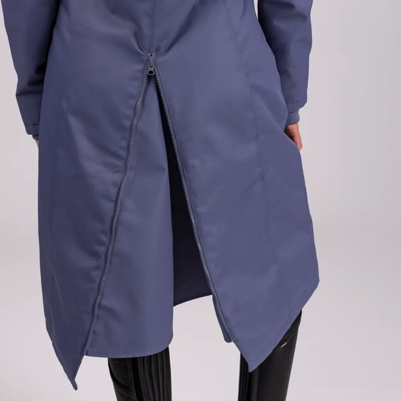 Aubrion Halcyon Long Coat - Blue-5