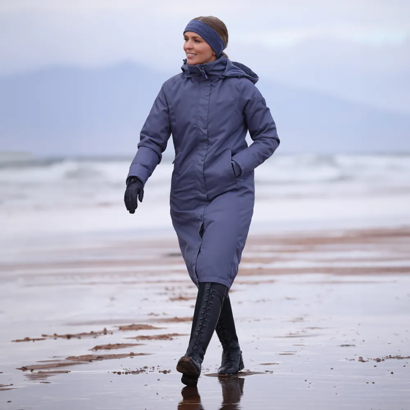 Aubrion Halcyon Long Coat - Blue-6