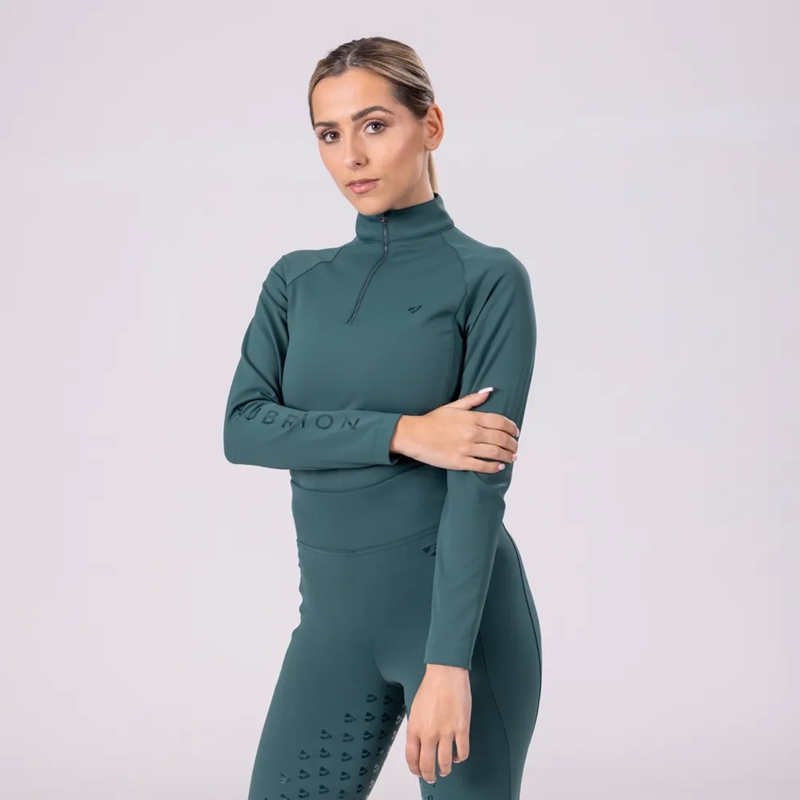Aubrion Eltar Base Layer - Green-1