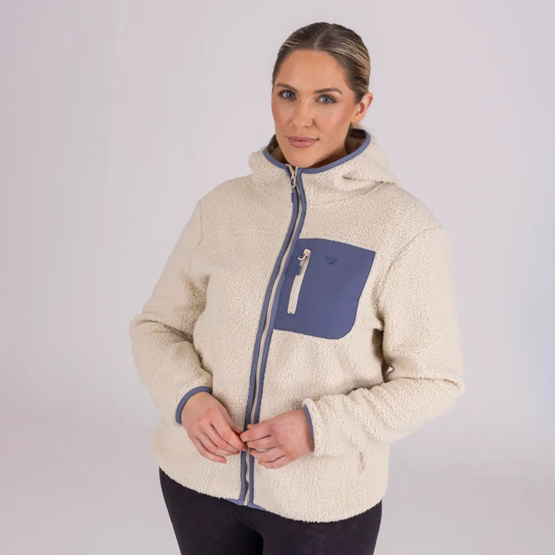 Aubrion Clement Fleece Jacket - Natural-2