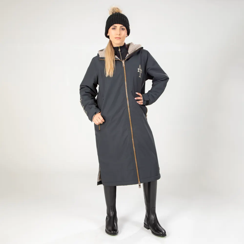 Aubrion Team All Weather Robe - Black-1