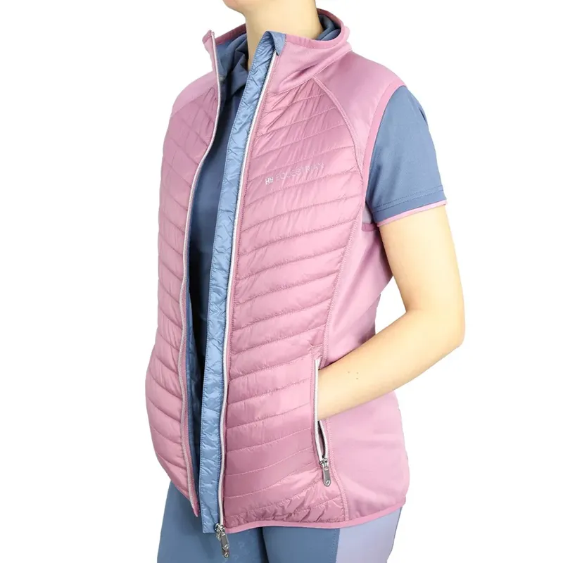 Hy Equestrian Synergy Elevate Sync Lightweight Gilet - Riviera/Grape