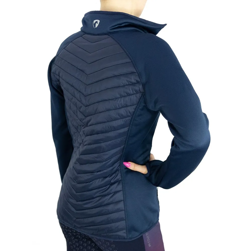 Hy Equestrian Synergy Elevate Sync Lightweight Jacket - Navy/Fig-1