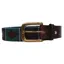 Hy Equestrian Elevate Polo Belt - Navy/Olive Green