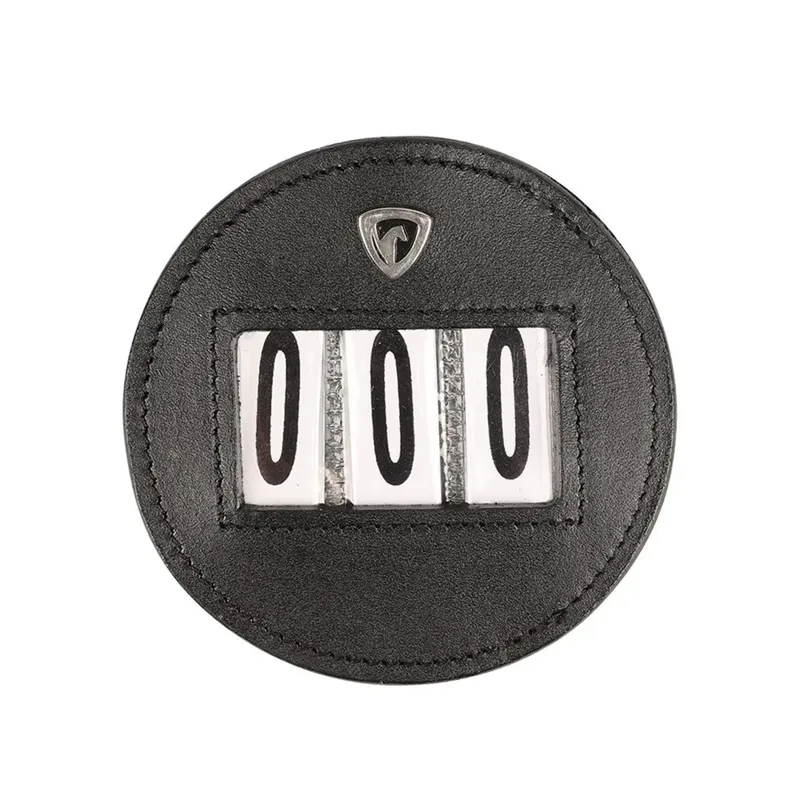Hy Equestrian Number Holder Circular - Black