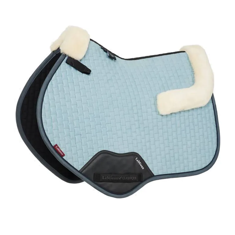 LeMieux Merino+ Suede Close Contact Square - Glacier