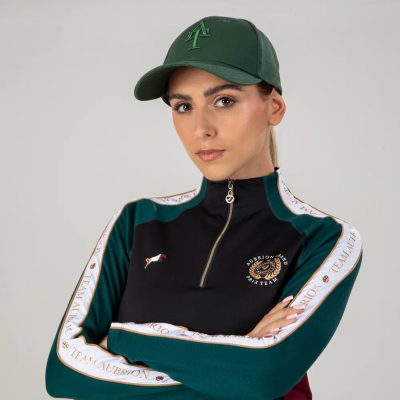Aubrion Team Cap - Green-2