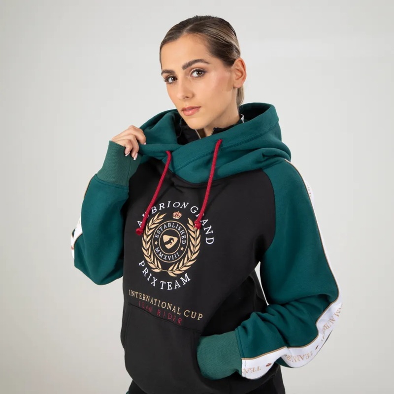 Aubrion Team Hoodie - Black-2