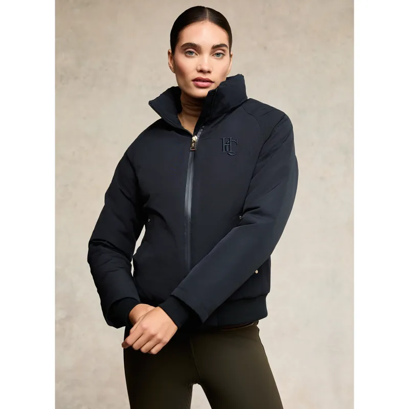 Holland Cooper Team Waterproof Jacket - Ink Navy Mono