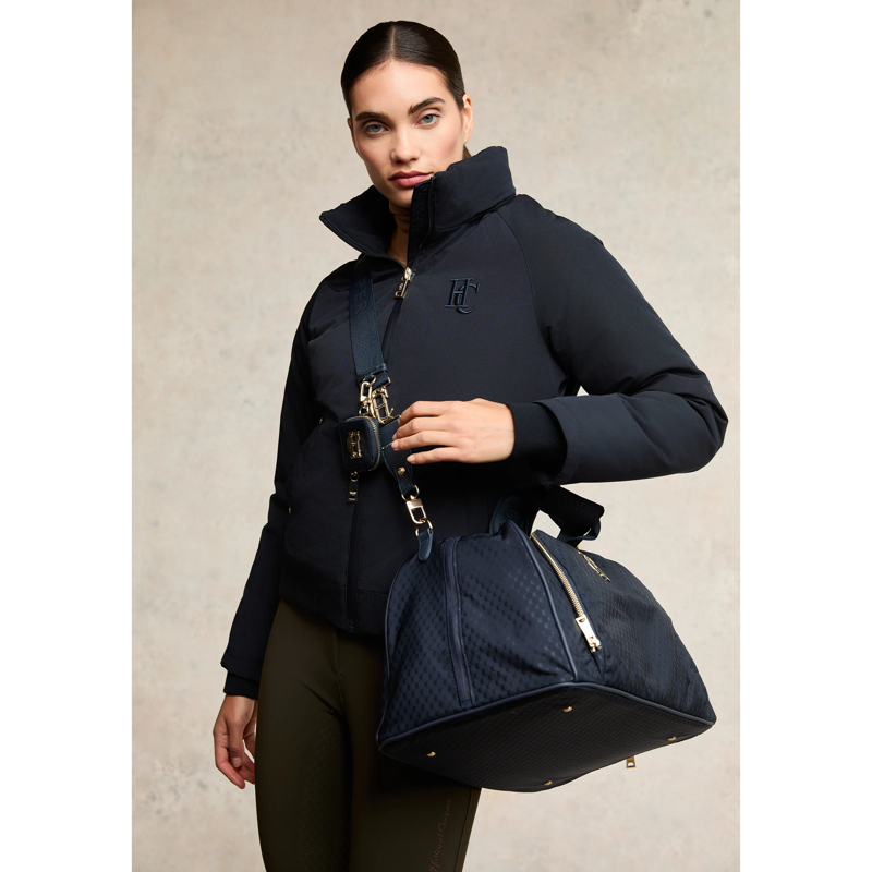 Holland Cooper Team Waterproof Jacket - Ink Navy Mono-3