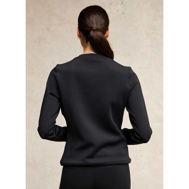 Holland Cooper Crystal Crew Neck Sweat - Black-3