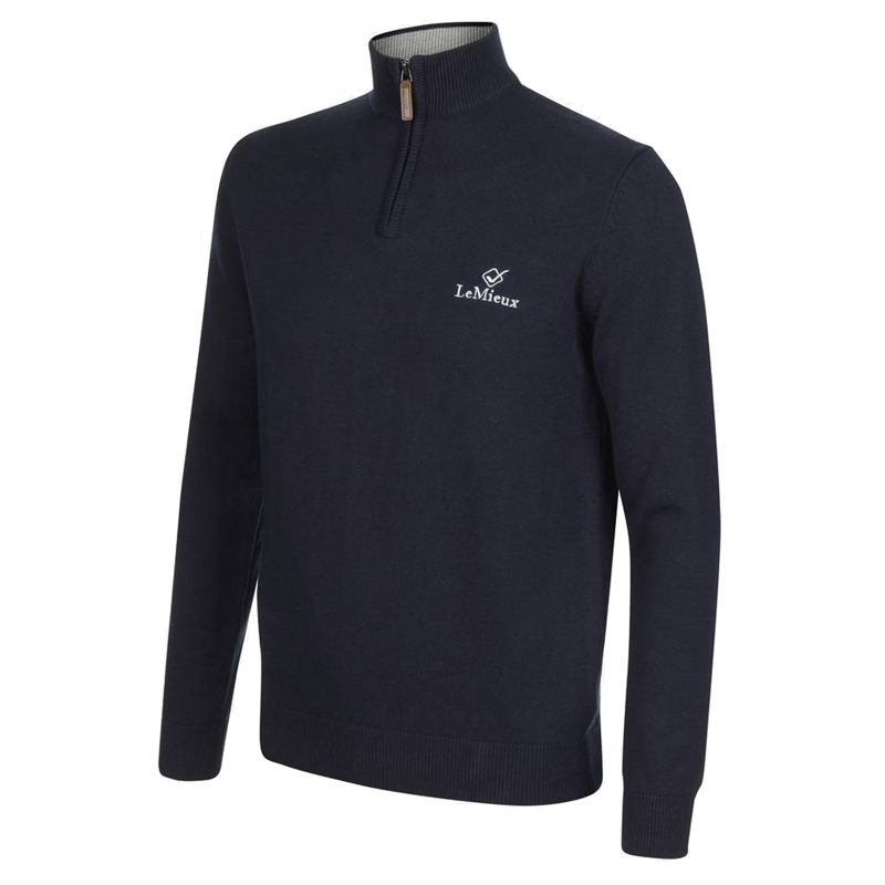 LeMieux Men's Jumper - Navy-2