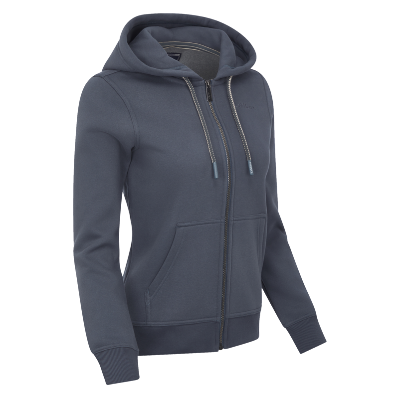LeMieux Ladies Elle Zip Through Hoodie - Petrol-1