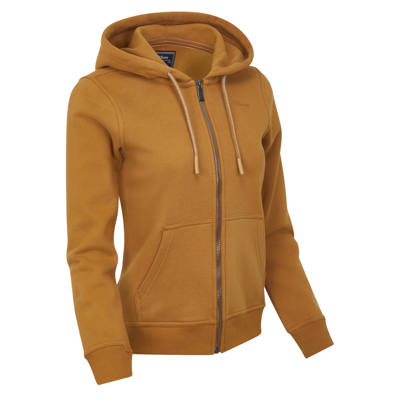LeMieux Ladies Elle Zip Through Hoodie - Ginger-1