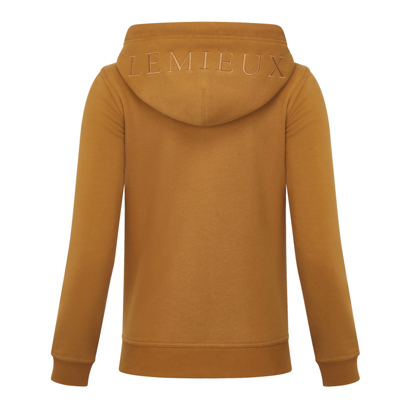 LeMieux Ladies Elle Zip Through Hoodie - Ginger-3