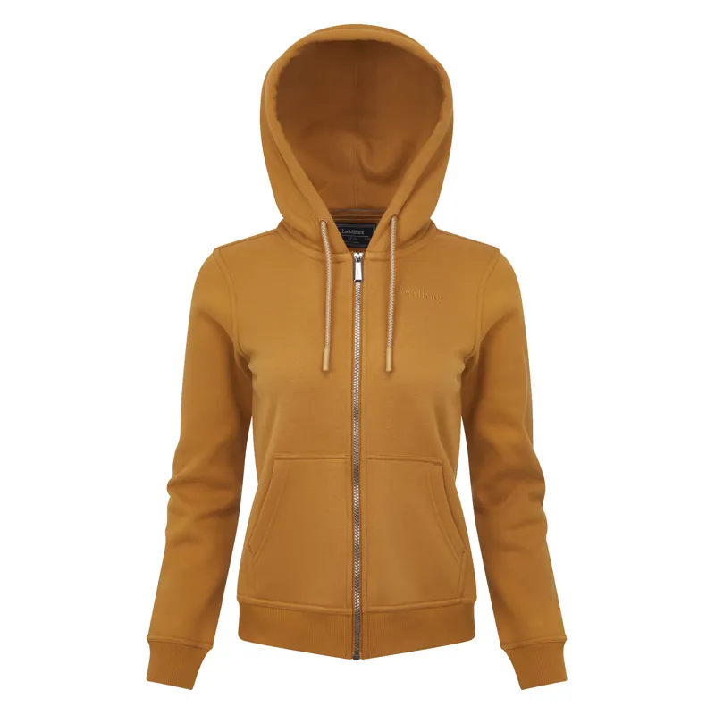 LeMieux Ladies Elle Zip Through Hoodie - Ginger