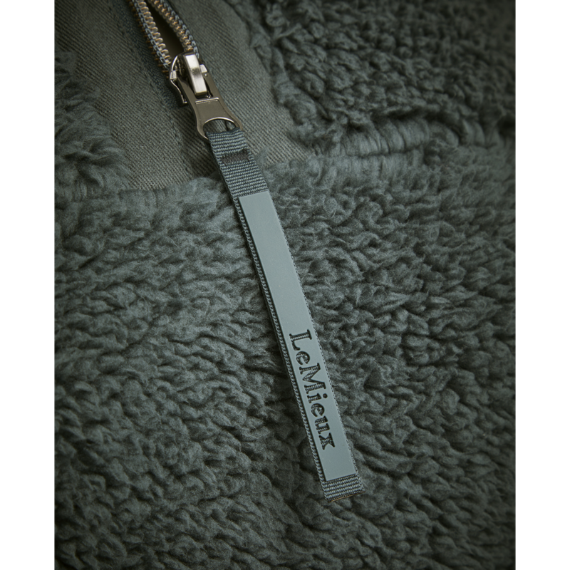 LeMieux Tara Teddy Fleece - Petrol-4