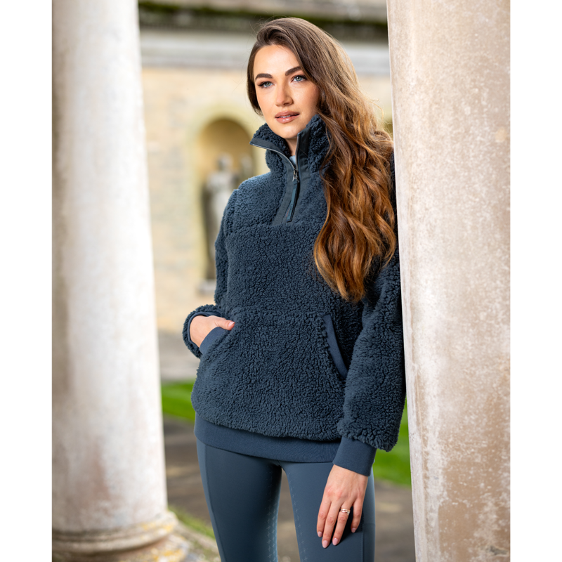 LeMieux Tara Teddy Fleece - Petrol-5