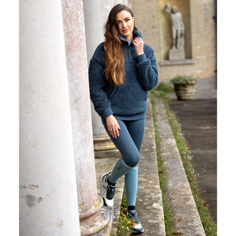 LeMieux Tara Teddy Fleece - Petrol-7