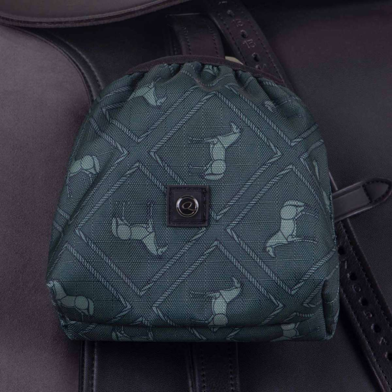 QHP Stirrup Covers Collection - Emerald-1