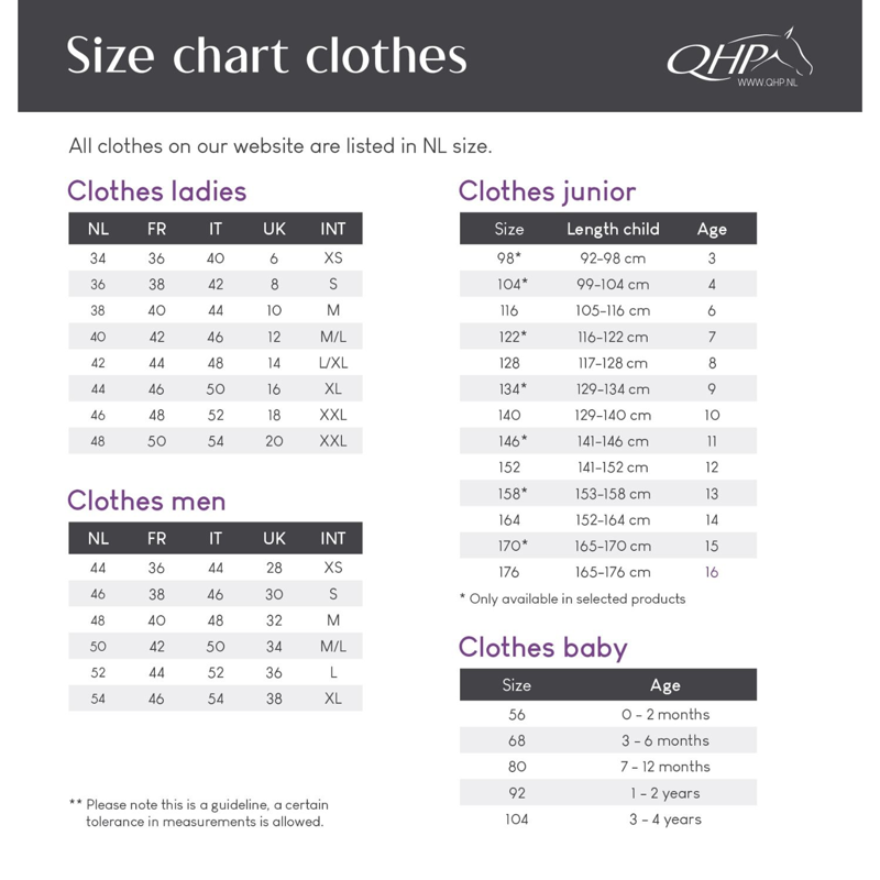 QHP Riding Tights Lissie Junior Full Grip - Popping-5