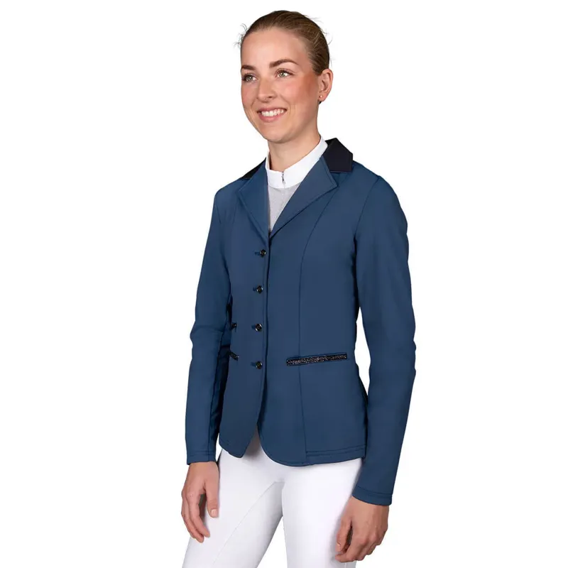 QHP Competition Jacket Juliet - Petrol Blue