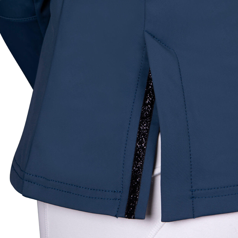QHP Competition Jacket Juliet Junior - Petrol Blue-6