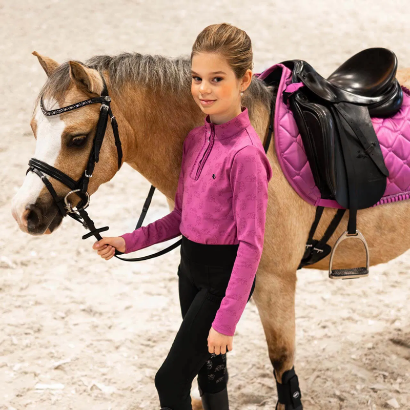 QHP Sport Shirt Lissie Junior - Popping-3