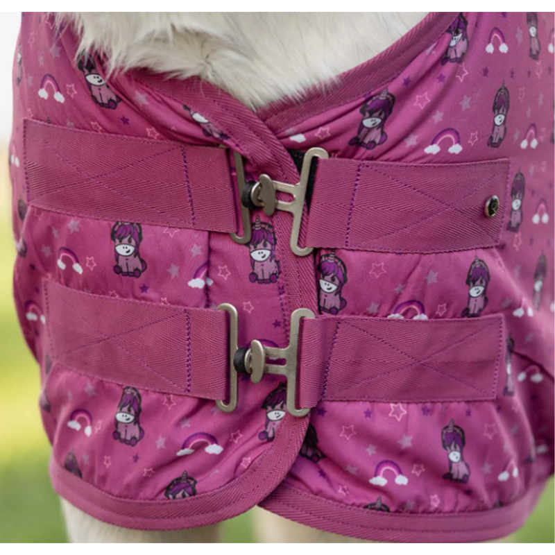 QHP Stable Rug Sterrin Fleece - Popping-1