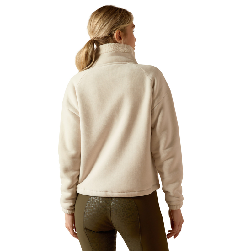 Ariat Women's Lafayette Full Zip Sweatshirt - Summer Sand-1