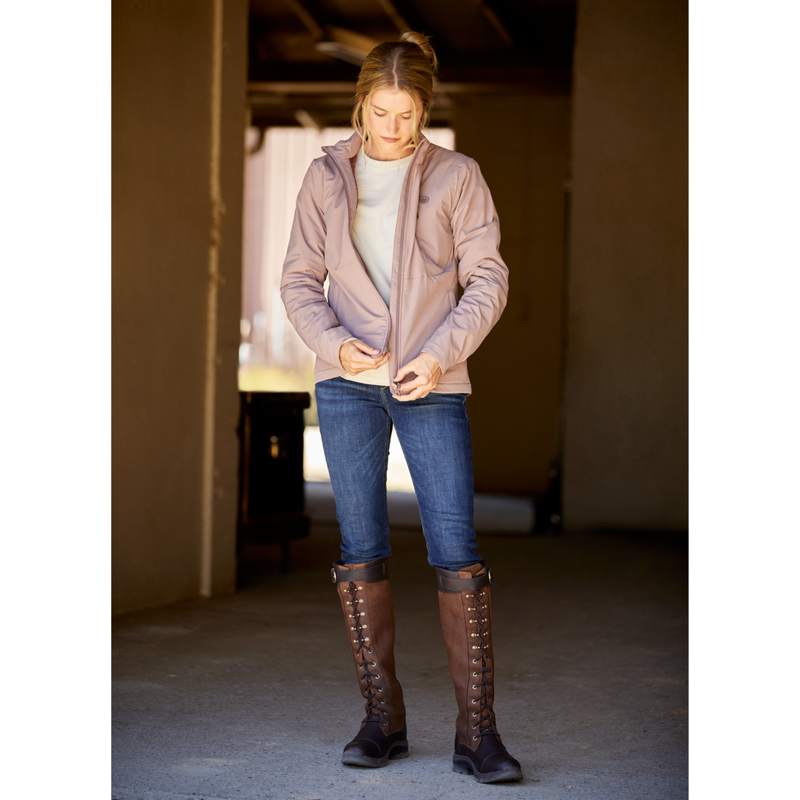 Ariat Women's Rion StretchShell Insulated Jacket - Twilight Mauve-3