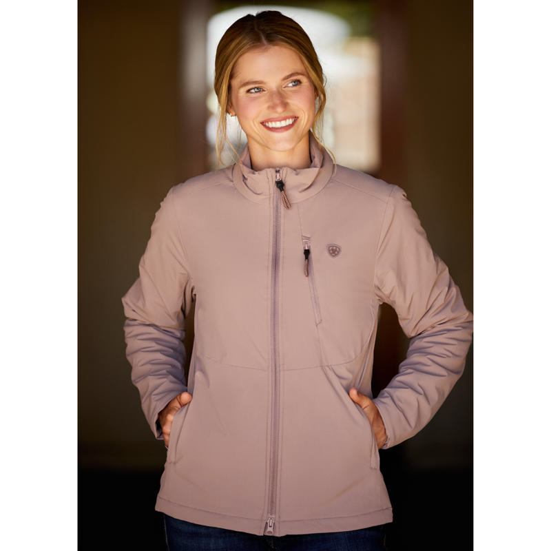 Ariat Women's Rion StretchShell Insulated Jacket - Twilight Mauve-4