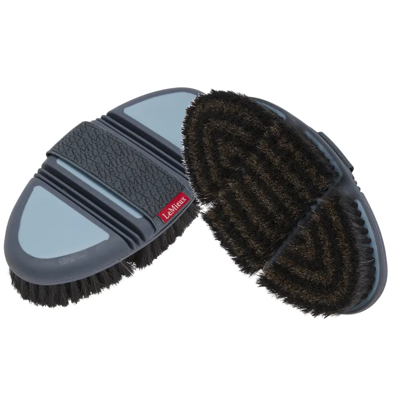 LeMieux Flexi Horse Hair Body Brush - Petrol
