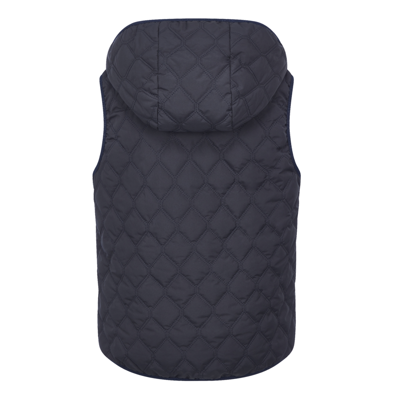 LeMieux Young Rider Eloise Reversible Winter Gilet - Navy-4