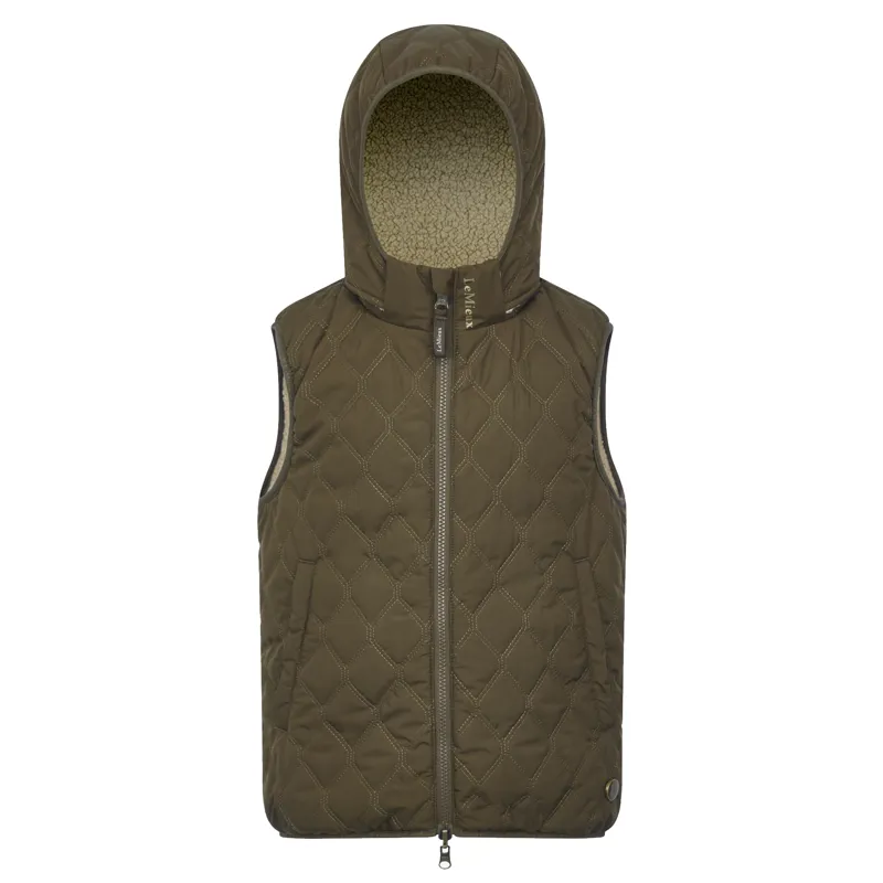 LeMieux Young Rider Eloise Reversible Winter Gilet - Alpine