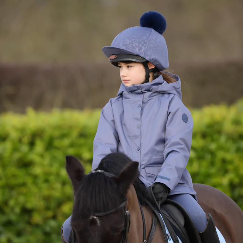 Aubrion Palisade Coat - Young Rider - Blue-1