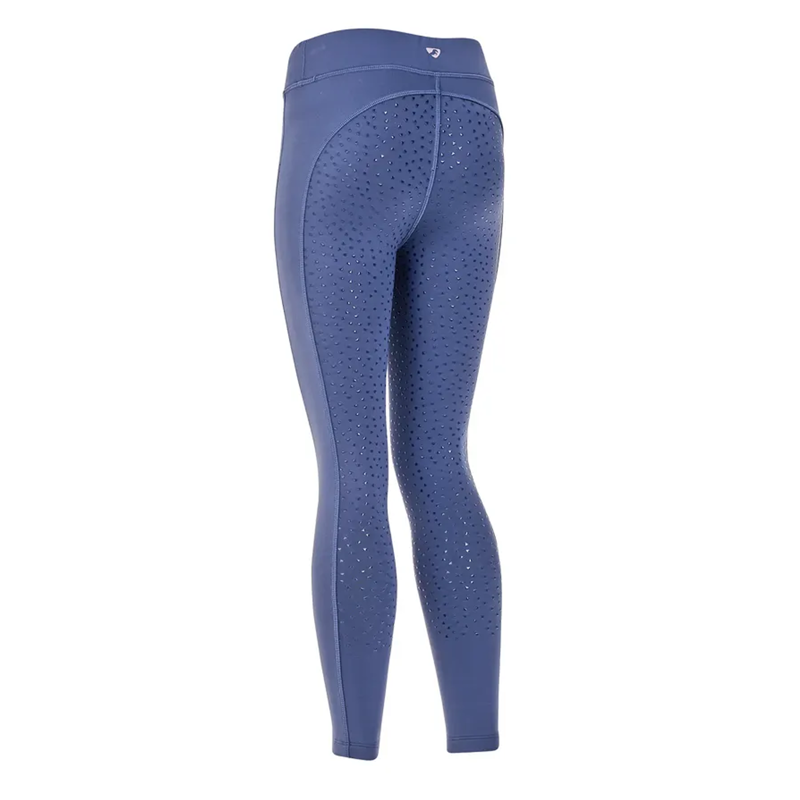 Aubrion Shield Riding Tights - Young Rider - Blue-1