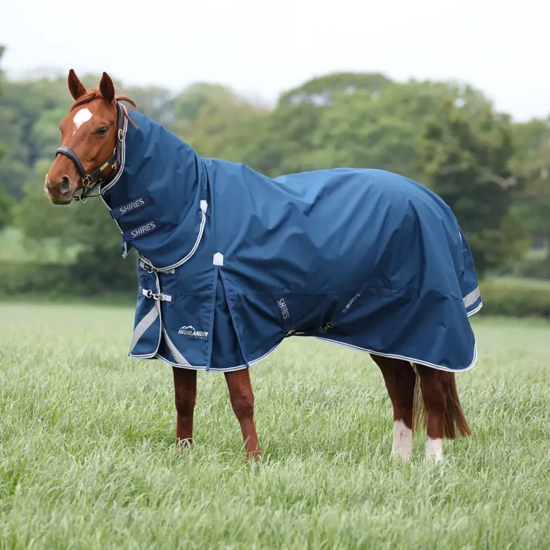 Shires Highlander Original 50 Combo Turnout Rug - Ocean