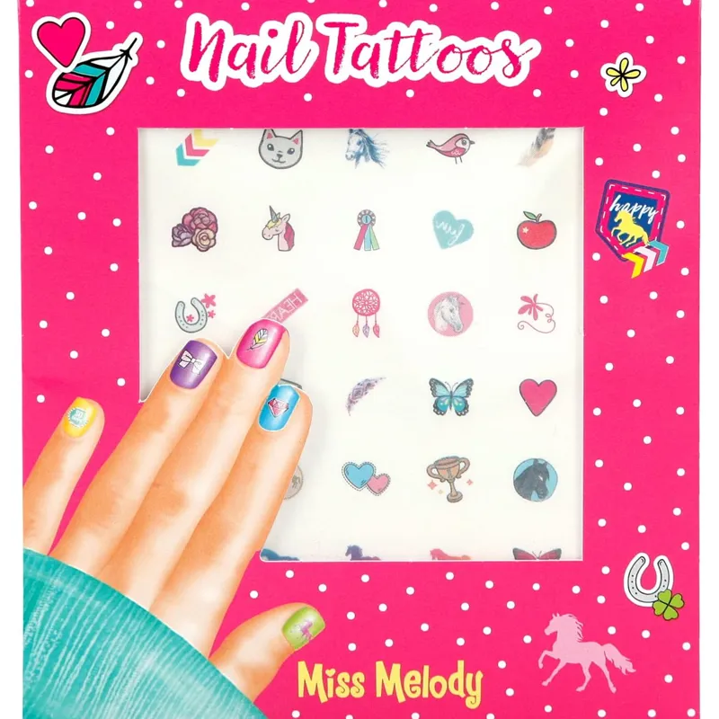 Miss Melody Nail Tattoos