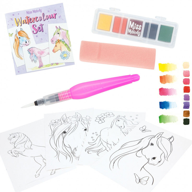 Miss Melody Watercolour Set-1
