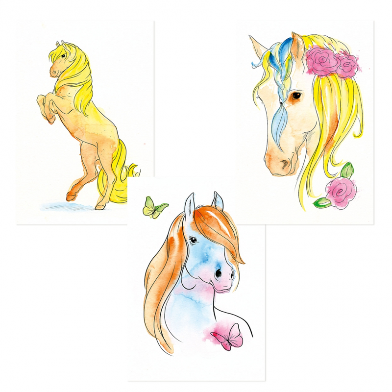 Miss Melody Watercolour Set-4