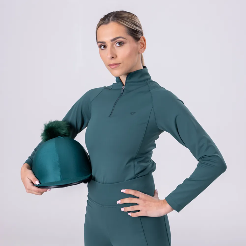 Aubrion Eltar Hat Silk - Green-2