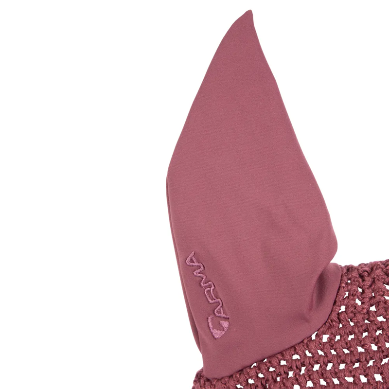 Shires ARMA Ear Bonnet - Black Cherry-3