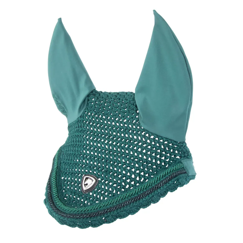 Shires ARMA Ear Bonnet - Green-2