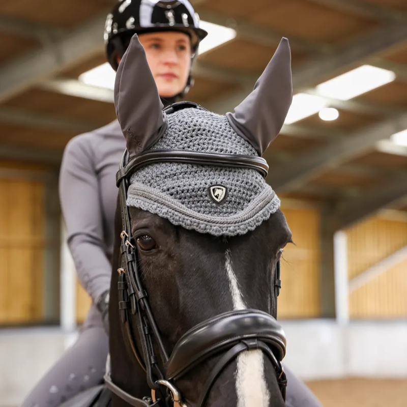Shires ARMA Ear Bonnet - Grey-4