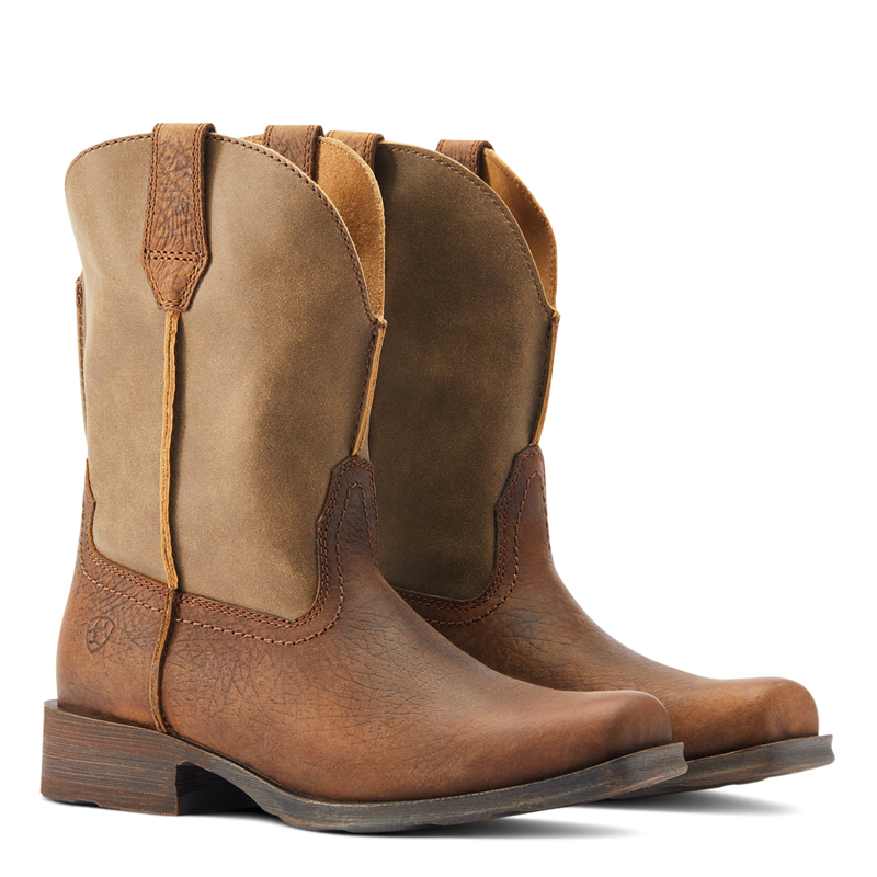 Ariat Women's Rambler Western Boot - Brown Bomber-2