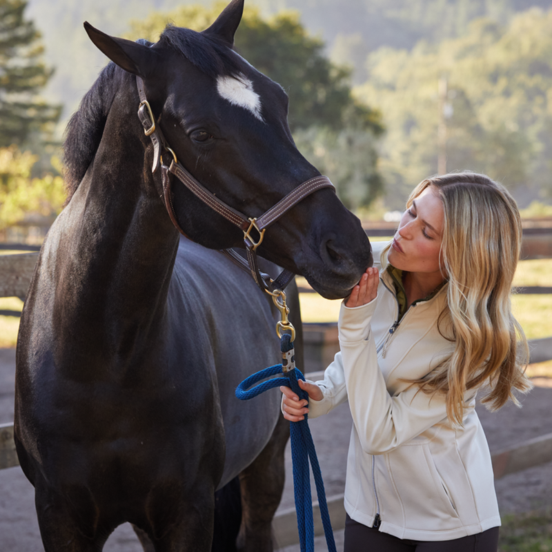 Ariat Women's Zaphus Full Zip Sweatshirt - Summer Sand-5